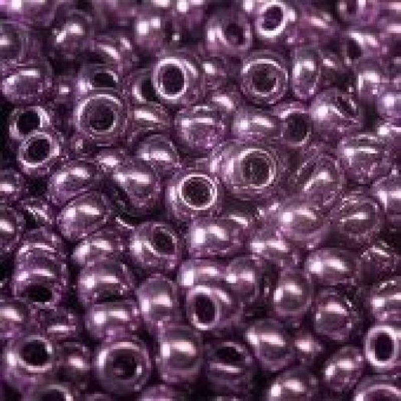 18528 бісер №10 Preciosa (Чехія) 5 грамів. Металізований