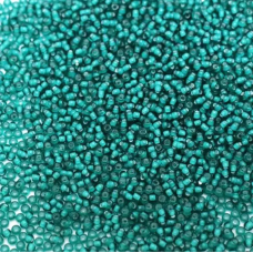 55716-10/0 Бісер Чехія (мелований, смарагдовий), упаковка 50 грамів