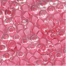 605-10/0-38394 Бісер Чехія (профарбований, рожевий світлий), упаковка 50 грамів