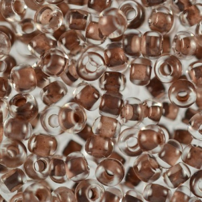 614-10/0-38318 Бісер Чехія (профарбований, коричневий), упаковка 50 грамів
