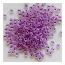 648-10/0-38328 Бісер Чехія (профарбований матовий, бузковий), упаковка 50 грамів