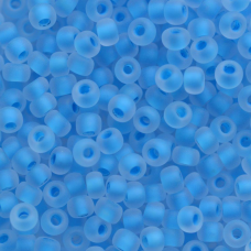 652-10/0-38365 Бісер Чехія (профарбований матовий, блакитний), упаковка 50 грамів