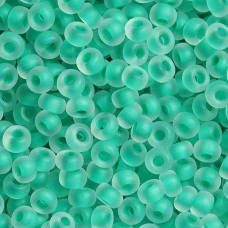 655-10/0-38358 Бісер Чехія (профарбований матовий, бірюзовий), упаковка 50 грамів