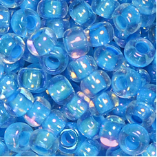 667-10/0-58565 Бісер Чехія (профарбований райдужний), упаковка 50 грамів