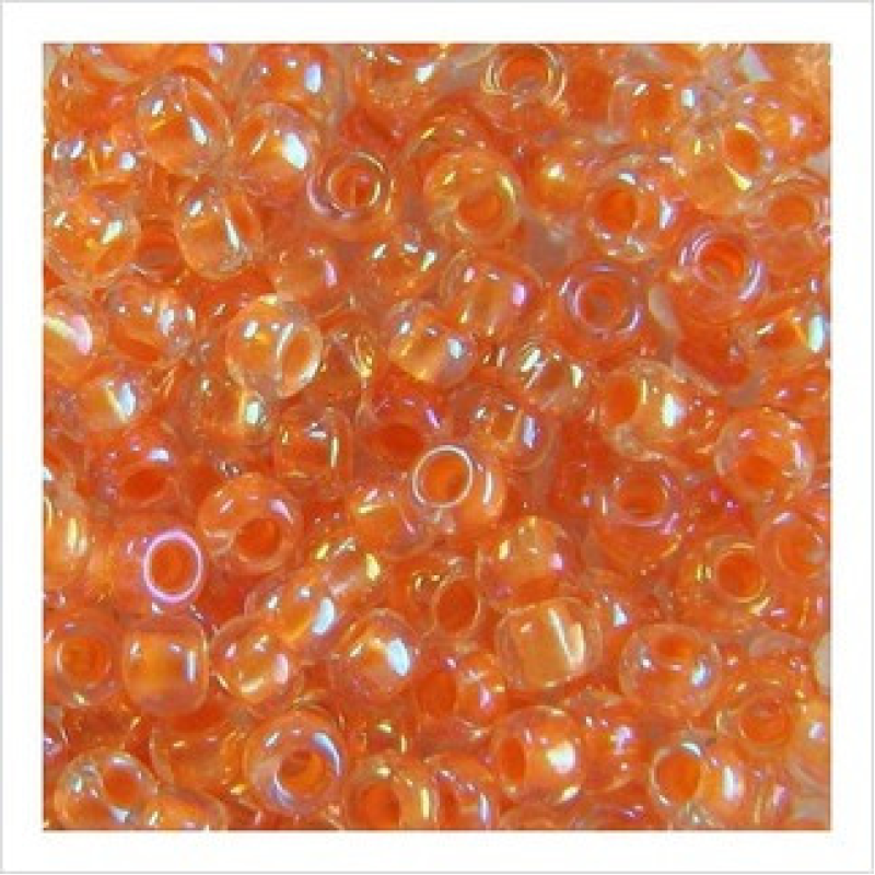 670-10/0-58589 Бісер Чехія (профарбований райдужний), упаковка 50 грамів