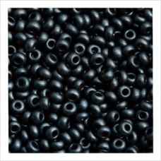 674-10/0-28918 Бісер Чехія (матовий, темно сірий), упаковка 50 грамів 674-10/0-28918 Бісер Чехія (матовий, темно сірий), упаковка 50 грамів