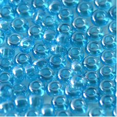 711-10/0-66030 Бісер Чехія (глазурований, блакитний темний), упаковка 50 грамів 711-10/0-66030 Бісер Чехія (глазурований, блакитний темний), упаковка 50 грамів