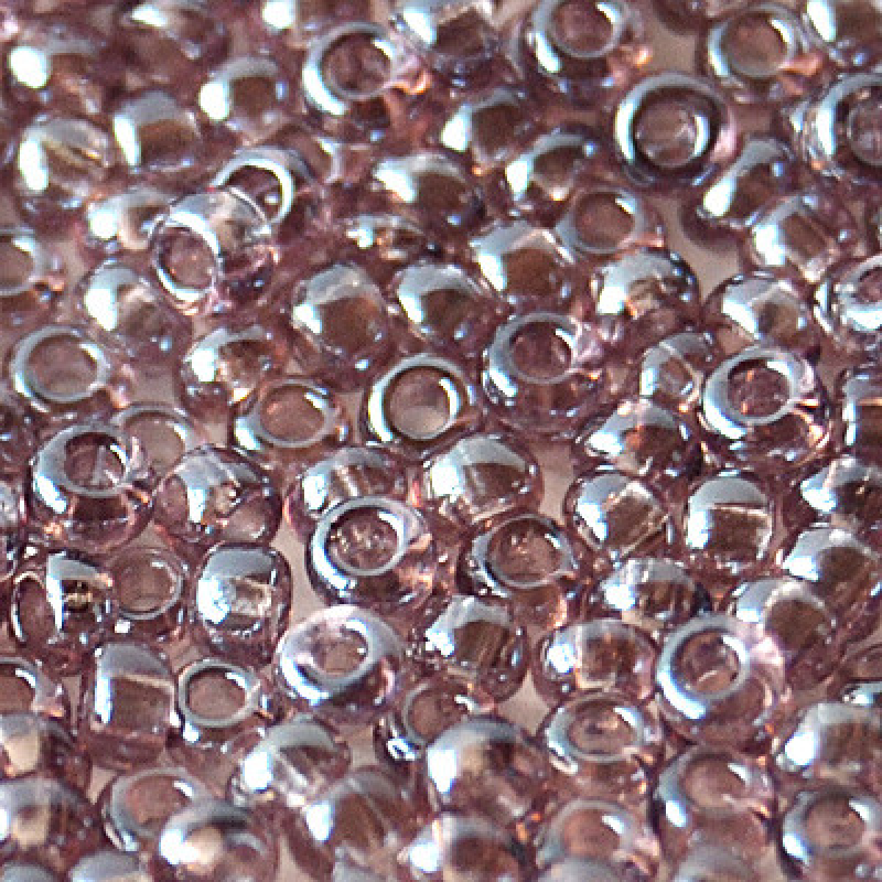 723-10/0-26010 Бісер Чехія (глазурований, аметистовий світлий), упаковка 50 грамів