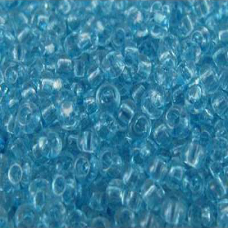 803-10/0-01232 Бісер Чехія (кристалічний, синій блідий), упаковка 50 грамів