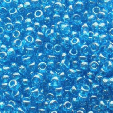 804-10/0-01234 Бісер Чехія (кристалічний, блакитний блідий), упаковка 50 грамів
