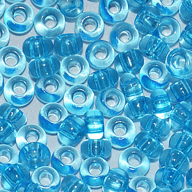 815-10/0-01134 Бісер Чехія (кристалічний, блакитний), упаковка 50 грамів