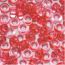 819-10/0-01191 Бісер Чехія (кристалічний, червоно-рожевий), упаковка 50 грамів