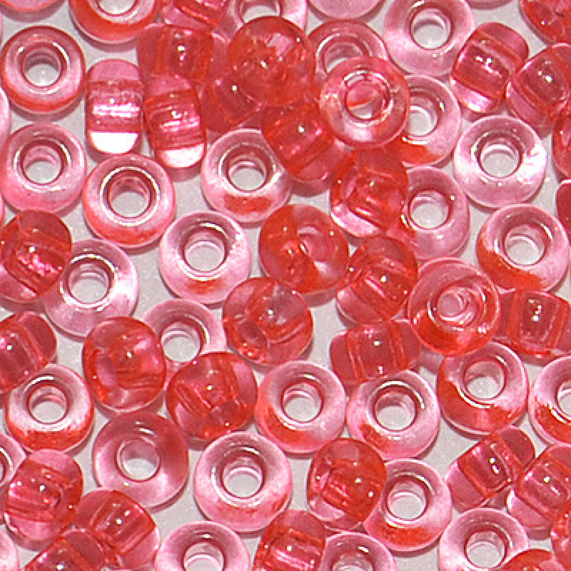 819-10/0-01191 Бісер Чехія (кристалічний, червоно-рожевий), упаковка 50 грамів