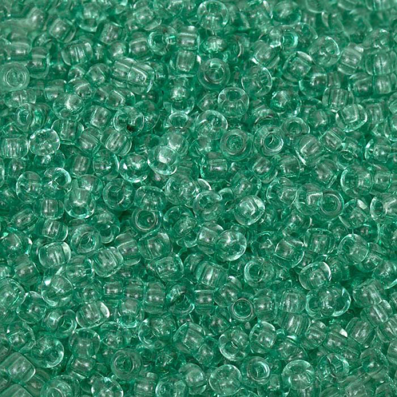 820-10/0-01164 Бісер Чехія (кристалічний, бірюзовий), упаковка 50 грамів