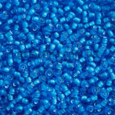 855-10/0-65156 Бісер Чехія (мелований, синій), упаковка 50 грамів