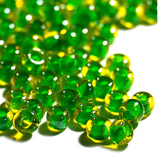 883-10/0-81358 Бісер Чехія (хамелеон, зелений), упаковка 50 грамів