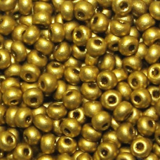 835-10/0-01720 Бісер Чехія (металізований, оливковий), упаковка 50 грамів