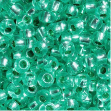 08258-10/0 Бісер Чехія (блискучий, бірюзовий прозорий), упаковка 50 грамів