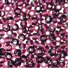 131-10/0-20060 Бісер Чехія (прозорий, аметистовий), упаковка 50 грамів