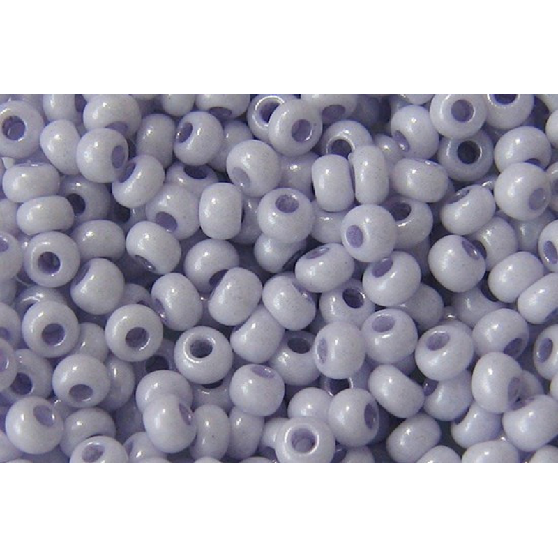 449-10/0-16726 Бісер Чехія (перлиновий сірий), упаковка 50 грамів