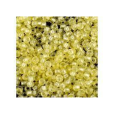 368-10/0-08186 Бісер Чехія (кристалічний з покриттям, жовтий світлий), упаковка 50 грамів