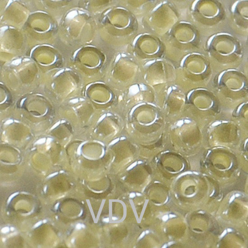 693-10/0-38184 Бісер Чехія (профарбований, лимонний), упаковка 50 грамів