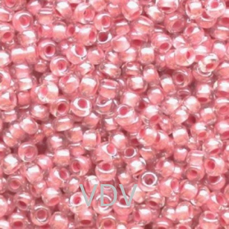 694-10/0-38194 Бісер Чехія (профарбований, світло-рожевий), упаковка 50 грамів