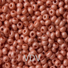 266-10/0-07633 Бісер Чехія (перлиновий, тілесно-рожевий), упаковка 50 грамів