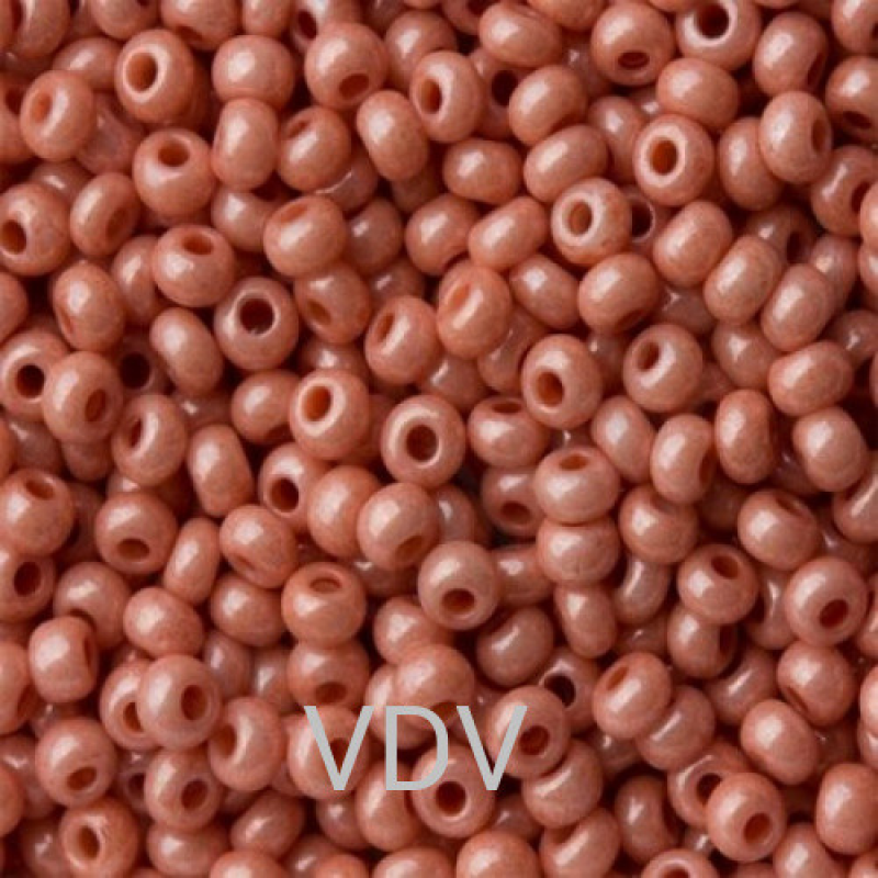 266-10/0-07633 Бісер Чехія (перлиновий, тілесно-рожевий), упаковка 50 грамів