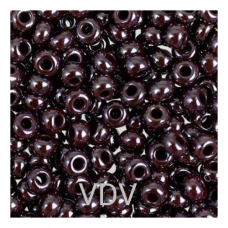 268-10/0-18780 Бісер Чехія (перлиновий, шоколадний), упаковка 50 грамів