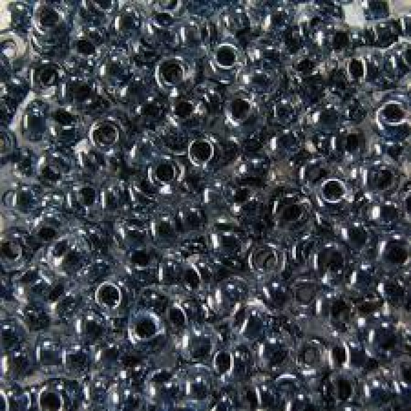 697-10/0-38149 Бісер Чехія (профарбований, темно-сірий), упаковка 50 грамів