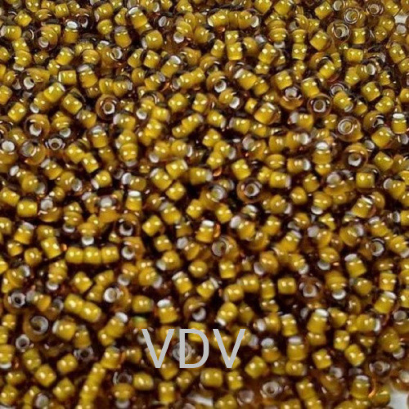 859-10/0-15096 Бісер Чехія (мелований, коричневий), упаковка 50 грамів