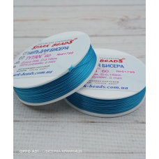 Нитка для бісеру TYTAN 60 блакитний, № 61799 (60 метрів)