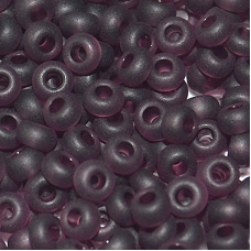 149-10/0-20060 Бісер Чехія (прозорий матовий, аметистовий), упаковка 50 грамів