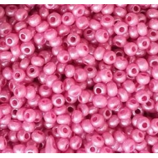 291-10/0-17798 Бісер Чехія (перламутровий, малиновий темний), упаковка 50 грамів