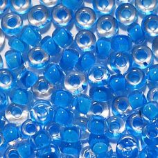 38365-10/0 Бісер Чехія (профарбований, блакитний), упаковка 50 грамів