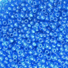 08336-10/0 Бісер Чехія (кришталевий перлиновий блакитний темний), упаковка 50 грамів
