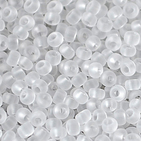 00050 matt бісер №10 Preciosa (Чехія) 5 грамів. Прозорий матовий