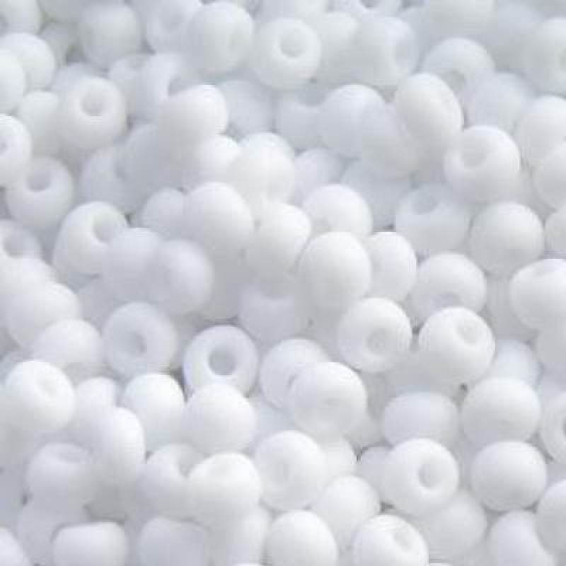 03050 matt бісер №10 Preciosa (Чехія) 5 грамів. Натуральний матовий