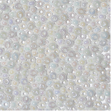 46205 бісер №10 Preciosa (Чехія) 5 грамів. Перламутровий райдужний