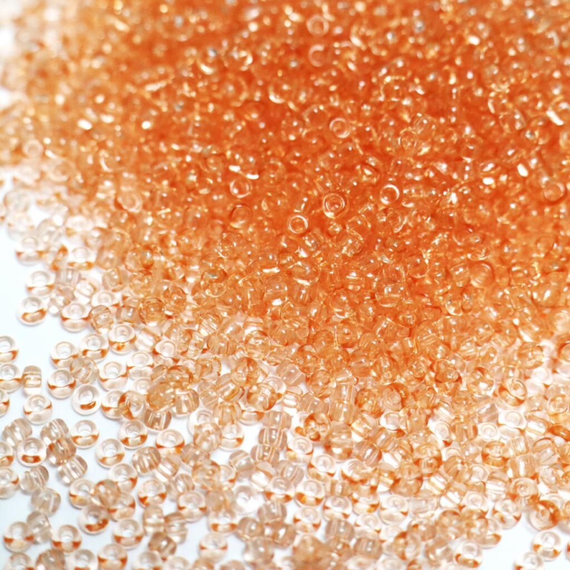 01285 бісер №10 Preciosa (Чехія) 5 грамів. Кристалічний