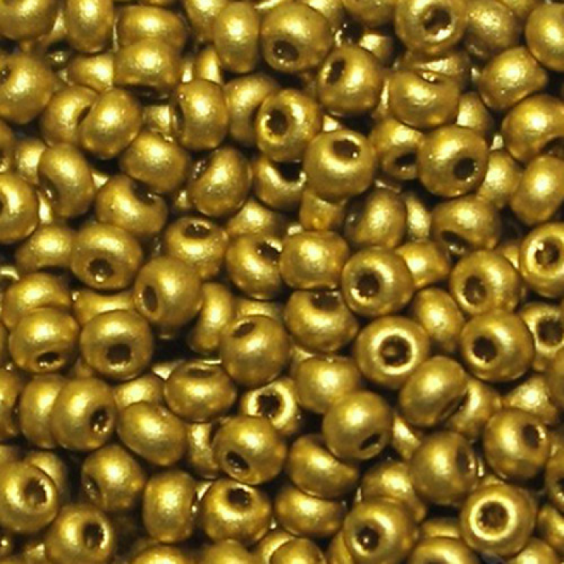 01720 бісер №10 Preciosa (Чехія) 5 грамів. Металізований 01720 бісер №10 Preciosa (Чехія) 5 грамів. Металізований